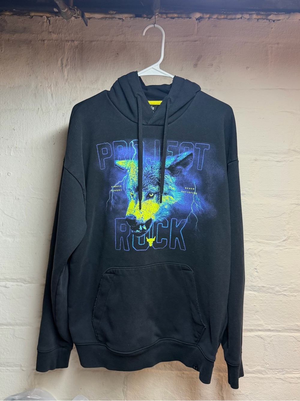 Project Rock Oversized Graphic Hoodie Under Armour